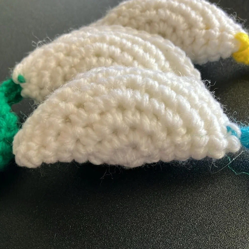 Handmade Cat Toys Mice Crochet Pet Kitty Three Piece